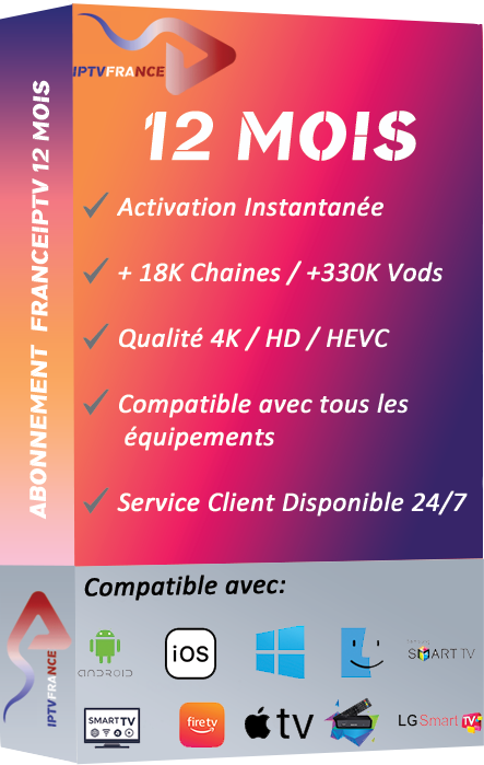 abonnement iptv france 3 mois