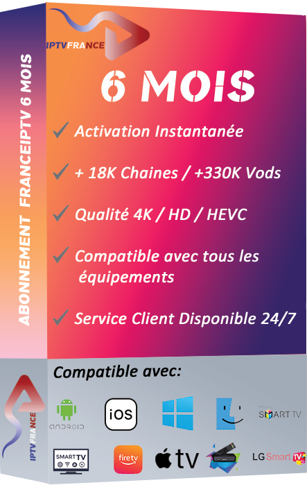 abonnement iptv france 3 mois